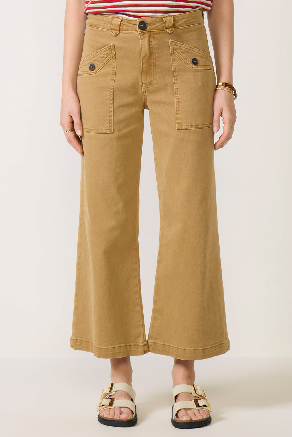 Meg Wide Leg w Utility Pockets Pant