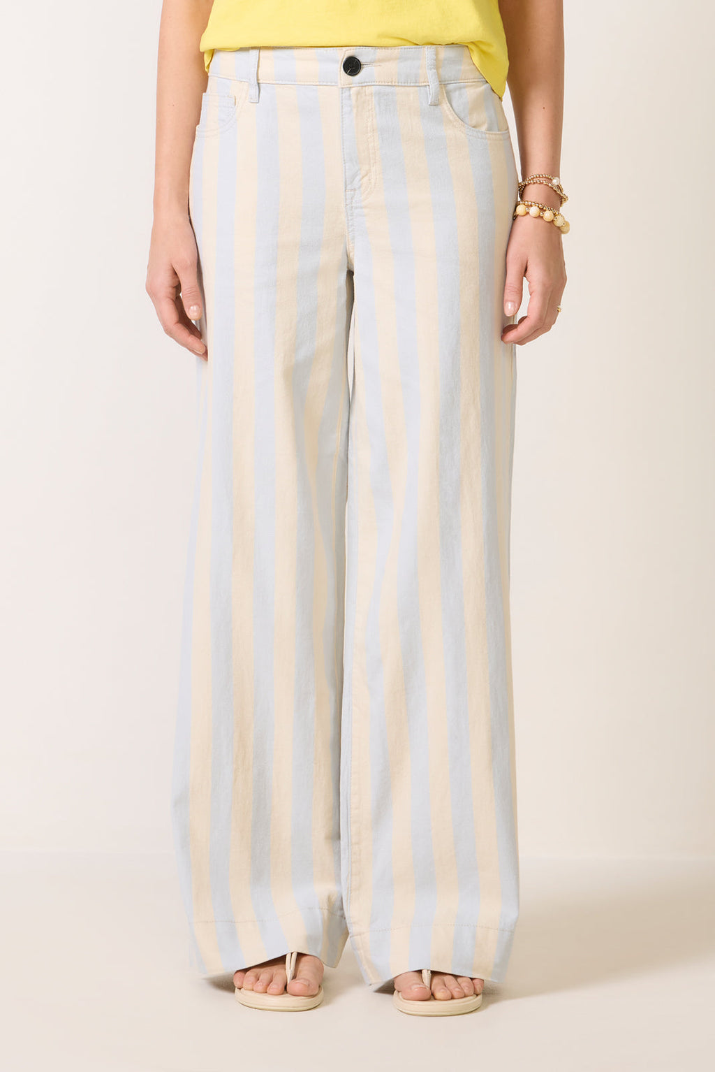 Maker Wide Leg Stripe Pant