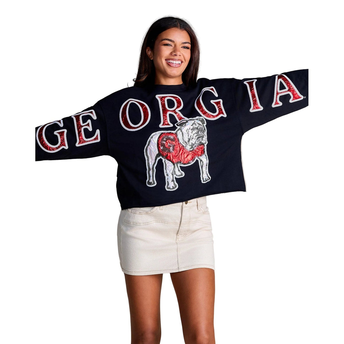 Women's The Stadium Sequin Crewneck