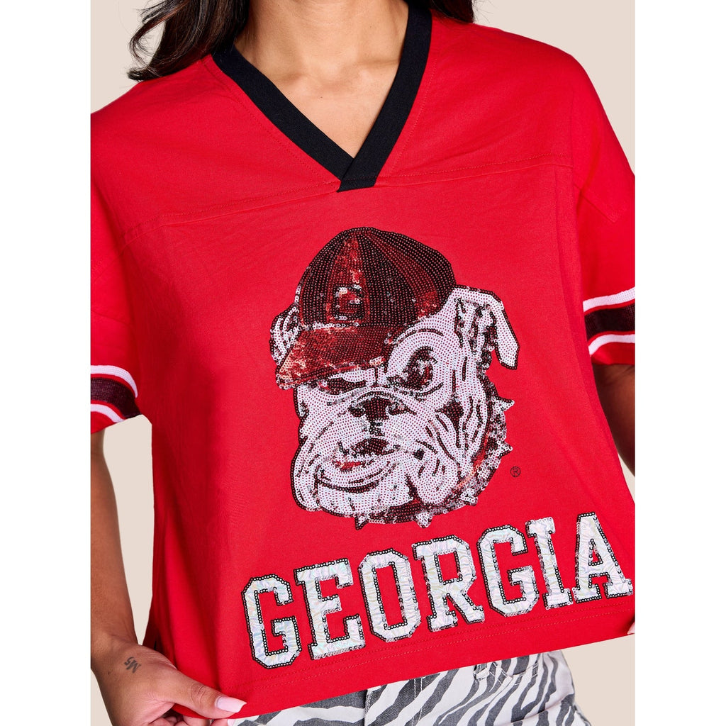 Women's The Blitz Sequin Jersey Tee