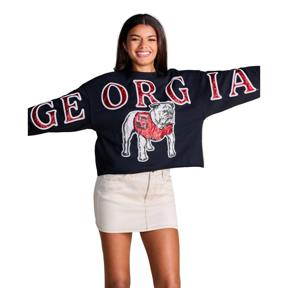 Women's The Stadium Sequin Crewneck