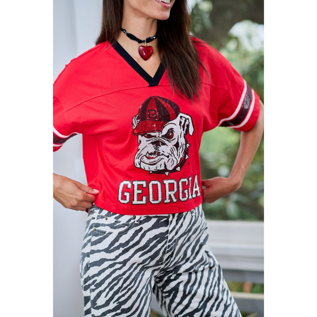 Women's The Blitz Sequin Jersey Tee