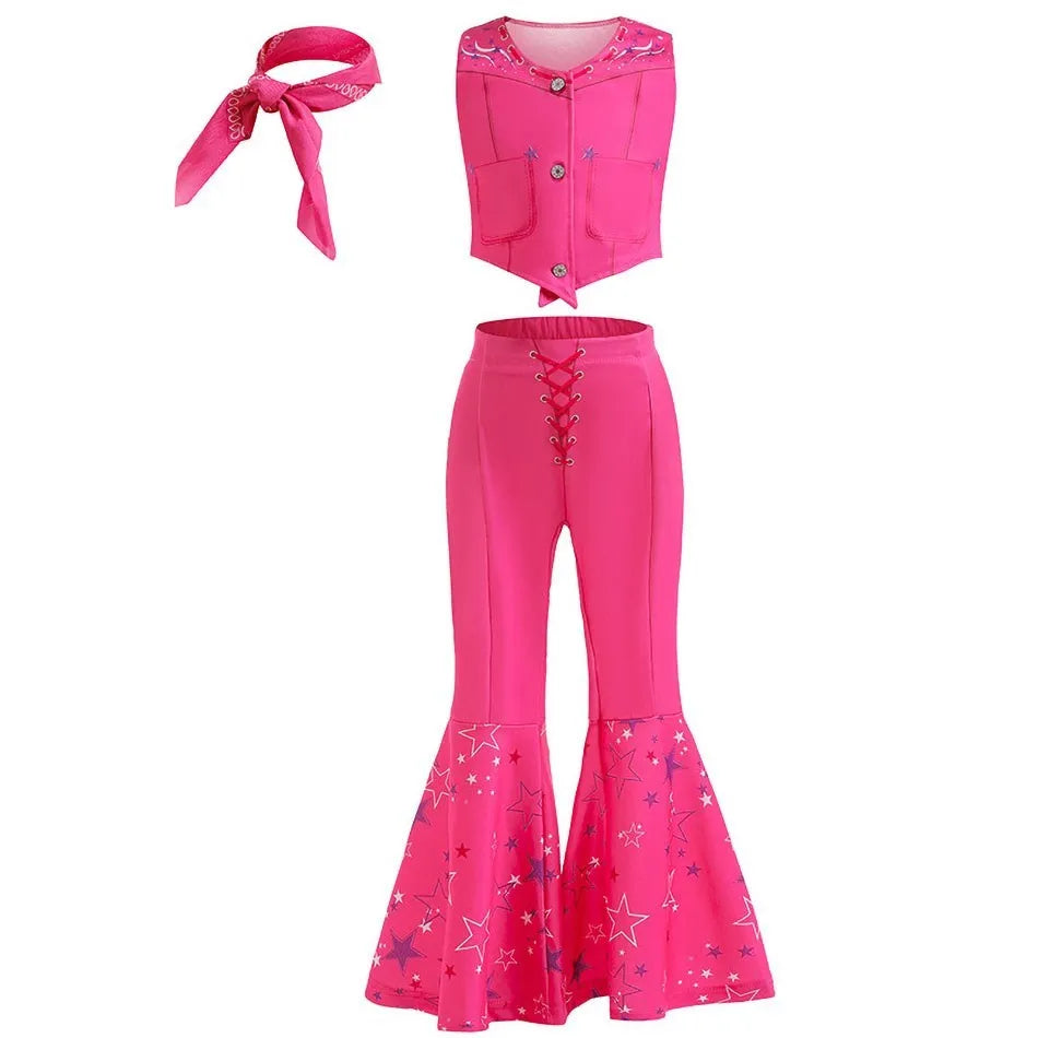 Girls Little Mermaid Aurora Costume Children Ariel Sleeping Beauty Dress Kids Peach Wedding Pink Fantasy Princess Disguise