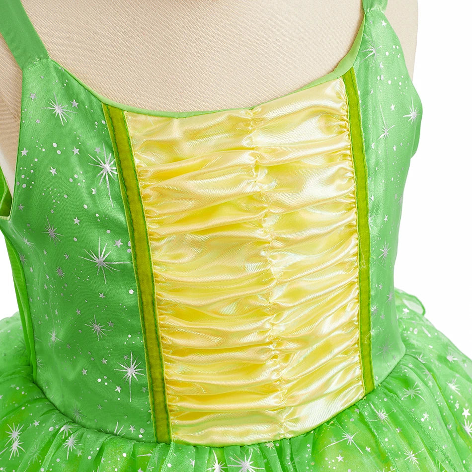 Kids Belle Costume Girl Halloween Princess Cosplay Party Dress Children Rapunzel Cinderella Anna Elsa Encanto Birthday Clothes