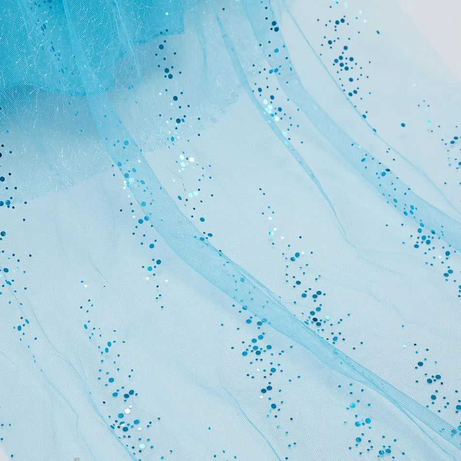 3 4 5 6 7 8 9 10 Years Children Princess Dress Kids Elsa Cosplay Dress Up Little Girls Summer Costume Halloween Party Clothing