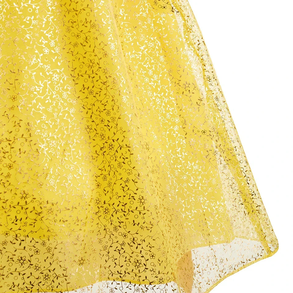 Anna Elsa Costume Children Princess Dress for Girls Kids Cosplay Snow White Christmas Carnival Party Disguise Outfit