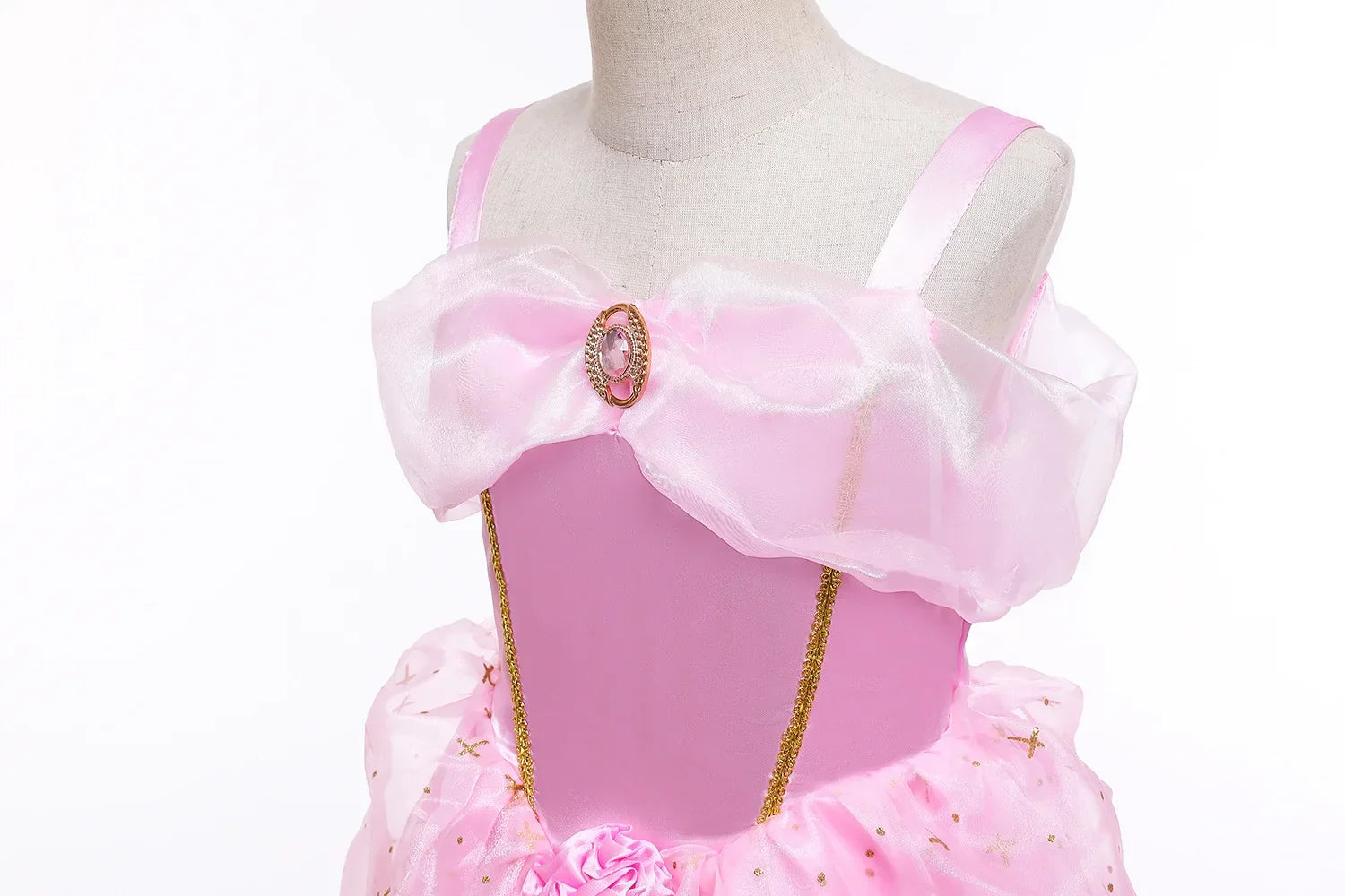 2026 Sleeping Beauty Costume Play Princess Carnival Aurora Birthday Princess Party Dress Halloween Apparel Purim Fairy Vestido