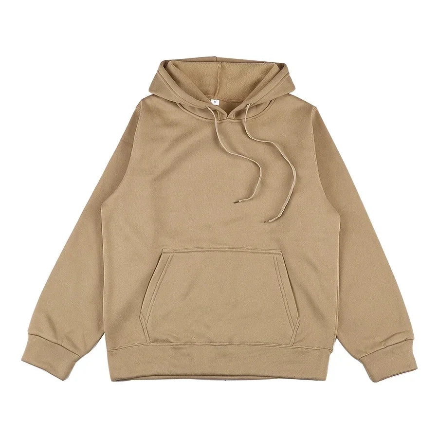 Hoodies for men and women 2025 autumn new item heavyweight American high street men's top plus size hooded pullover