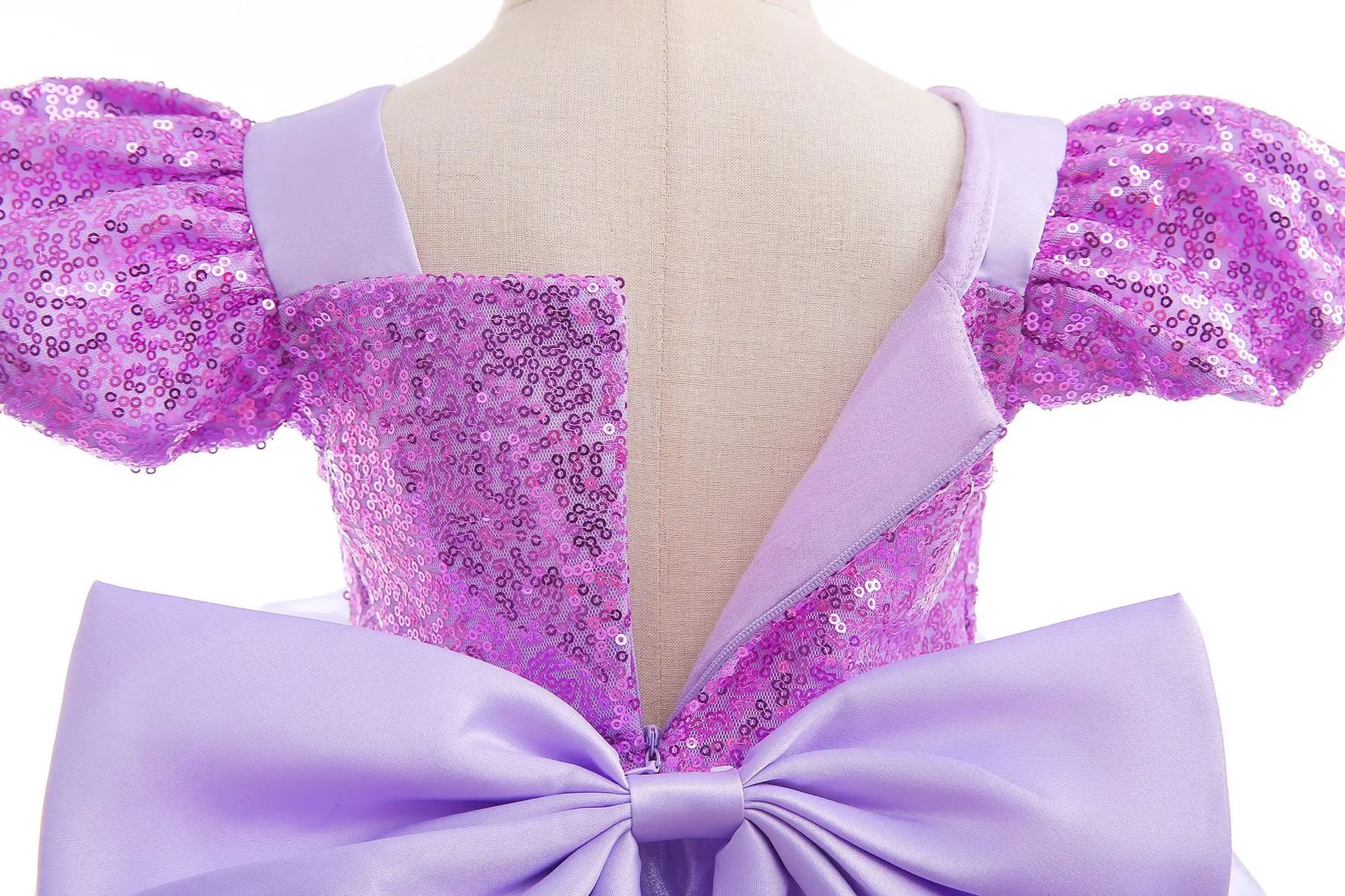 Summer Rapunzal Girl Princess Dress Cosplay Tangled Halloween Birthday Party Vestido Kids Birthday Costume