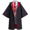 Children's Halloween Movie Cosplay Costume Girls Striped Top + Cape Casual Suit Carnival Halloween Birthday Magic School Dress