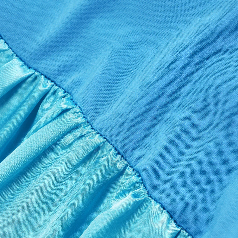 Girls Snow Queen Elsa Kids Costumes for Girl 2025 Carnival Party Prom Gown Robe-Playing Children Clothing Toddler Princess Dress