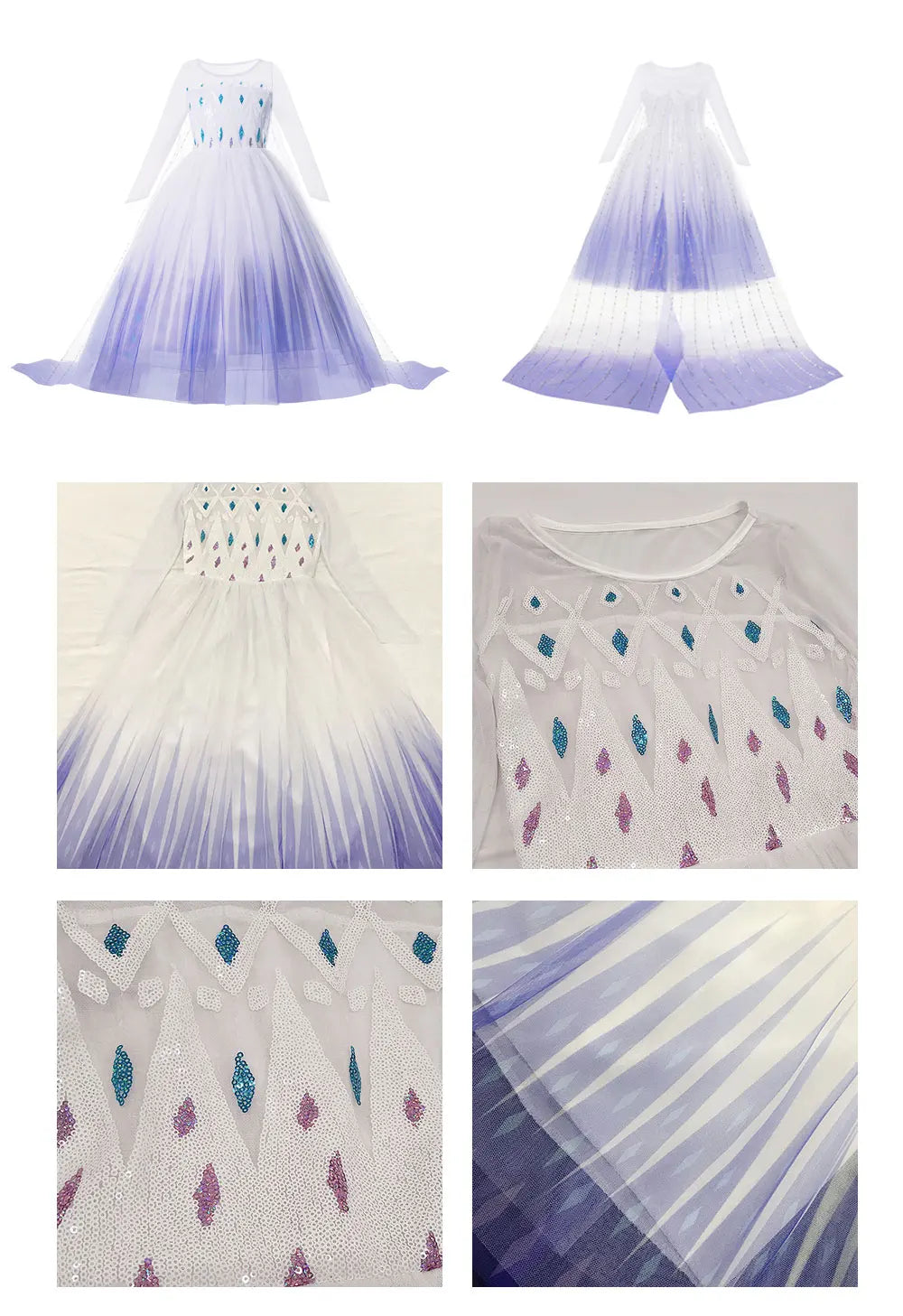 Girls Elsa Anna Dress Children Princess Carnival Dress Kids Jasmine Rapunzel Pageant Flower Disguise Cosplay Christmas Costume