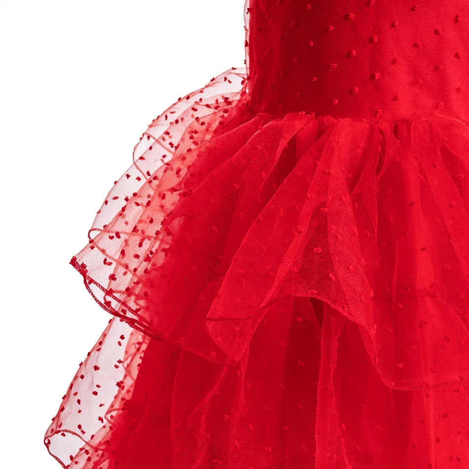 Girls Elsa Anna Dress Children Princess Carnival Dress Kids Jasmine Rapunzel Pageant Flower Disguise Cosplay Christmas Costume