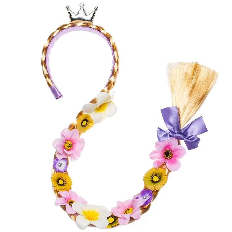 Summer Rapunzal Girl Princess Dress Cosplay Tangled Halloween Birthday Party Vestido Kids Birthday Costume