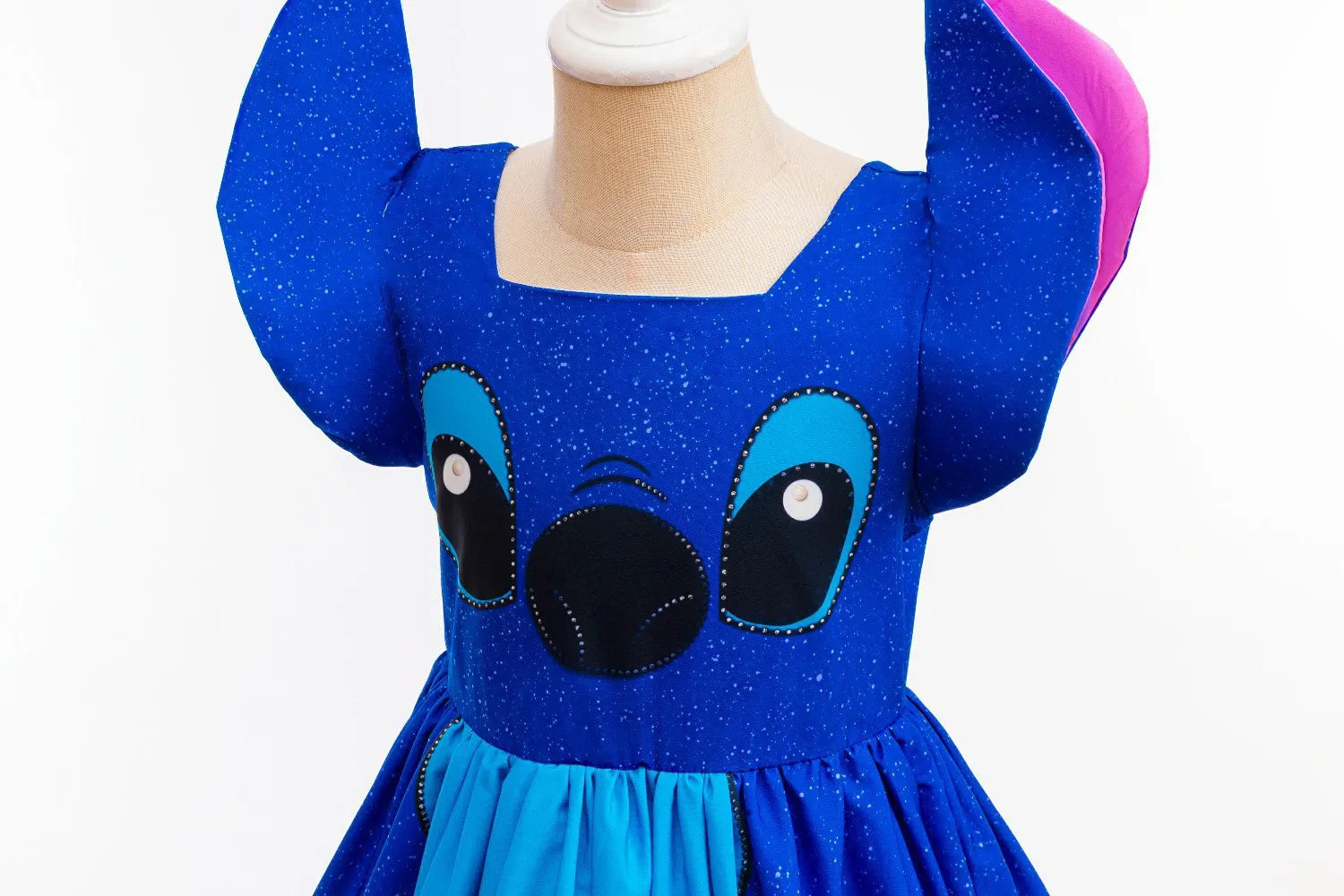 Baby Movie Stitch Role Playing Costume Sets Cartoon Cute Princess Dress Stage Performance Purim Carnival Kids Dress