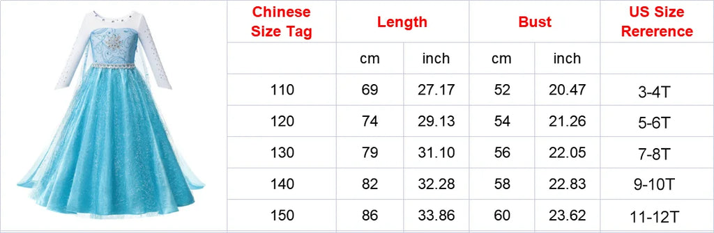 Girls Elsa Anna Dress Children Princess Carnival Dress Kids Jasmine Rapunzel Pageant Flower Disguise Cosplay Christmas Costume
