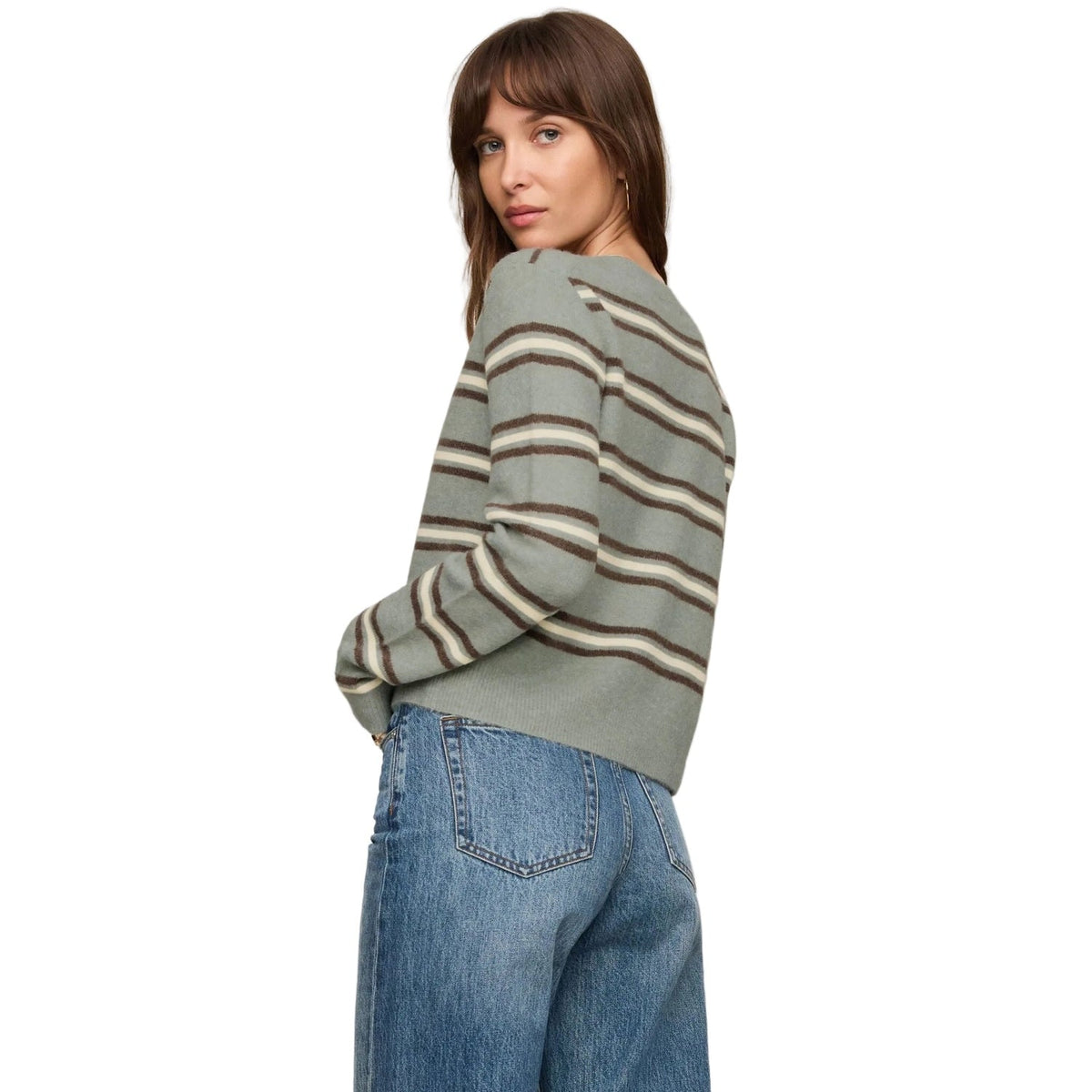 Women's Medina Stripe Cardigan